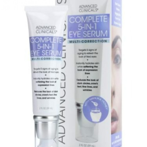 ادفانسيد كلينيكل 5 في 1 متعدد التصحيح ومضاد للشيخوخة 59 مل | ADVANCED CLINICALS 5-in-1 Multi Correction Anti Aging Eye Serum